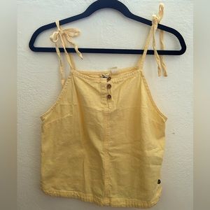 Roxy Top Size M Color Yellow